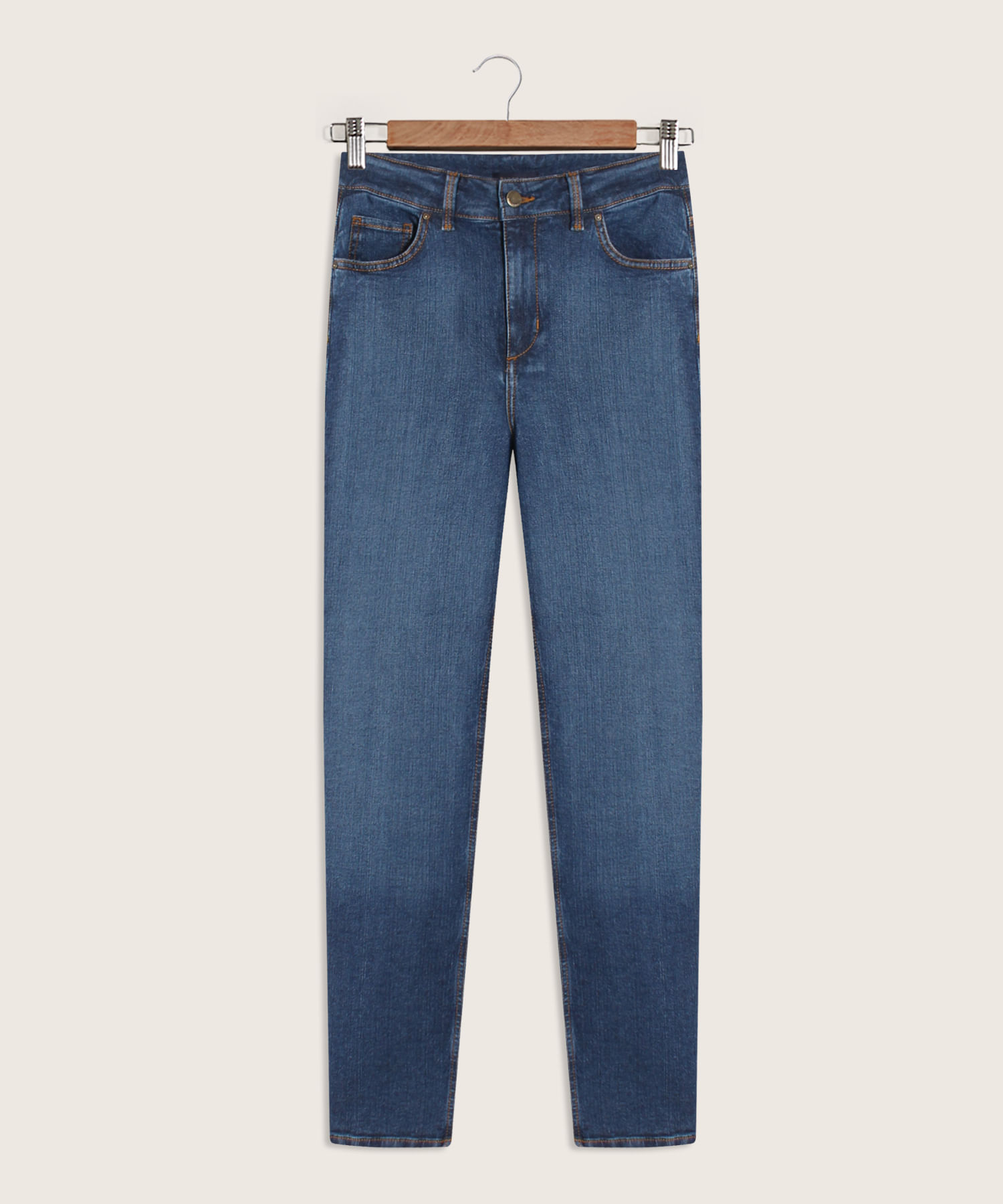 Jeans De Mujer, Silueta Regular, Tono Medio 30160211 - Patprimo