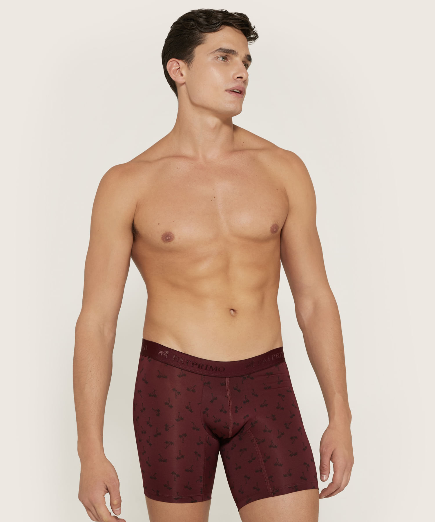 Pantaloncillo Boxer Medio Estampado