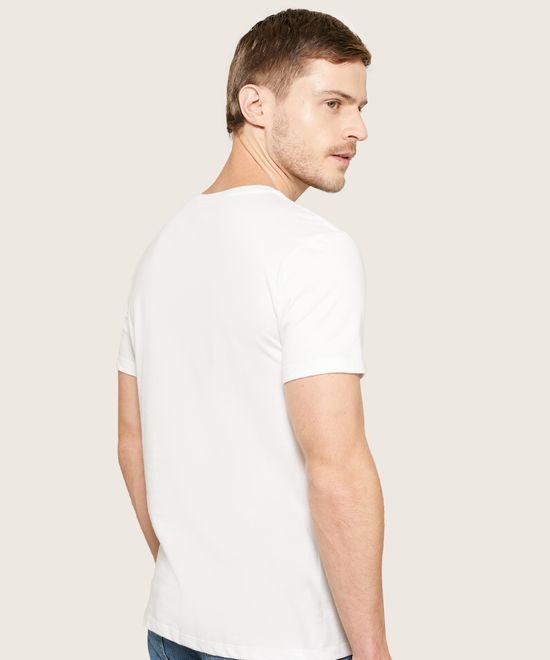 Hombre Primavera y Verano Cuello Manga Corta Color sólido Plisado Cuello  Redondo Camiseta Informal Top Camiseta Hombre Rebajas (White, S):  : Moda