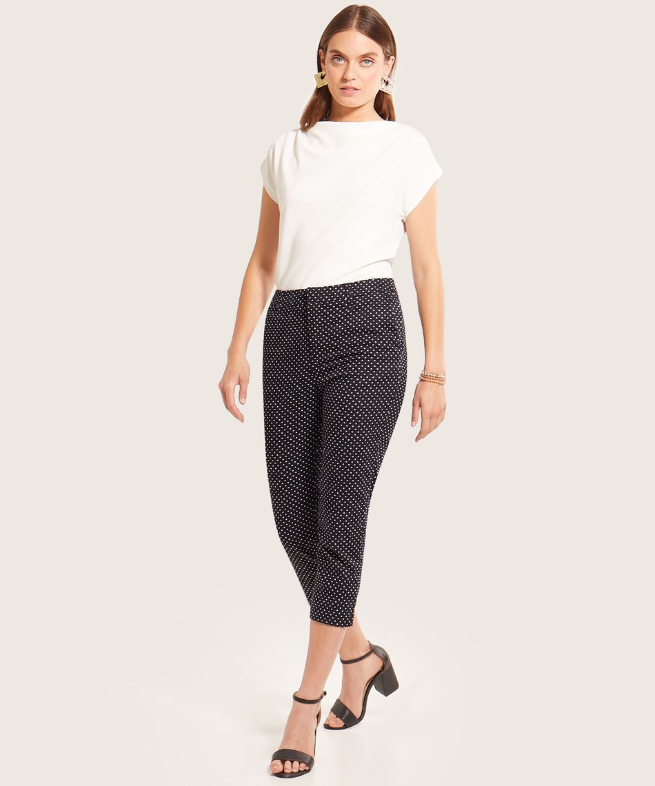 Pantalon Capri Unicolor