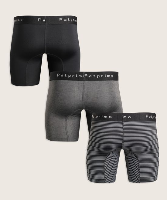 Boxer Medio Para Hombre En AlgodÓn Bragueta 44000071 10 Patprimo