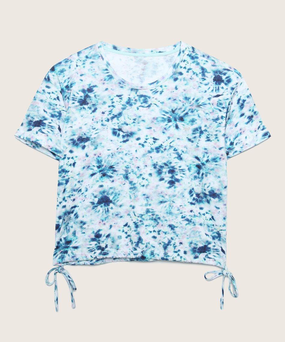 Guapa sin desperdicio' - Camiseta manga corta niña (azul celeste) - Kfetera