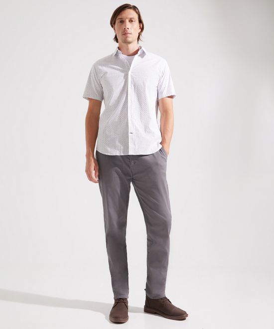 Brandit Camisa para hombre Riley Gris - textil Camisas manga larga