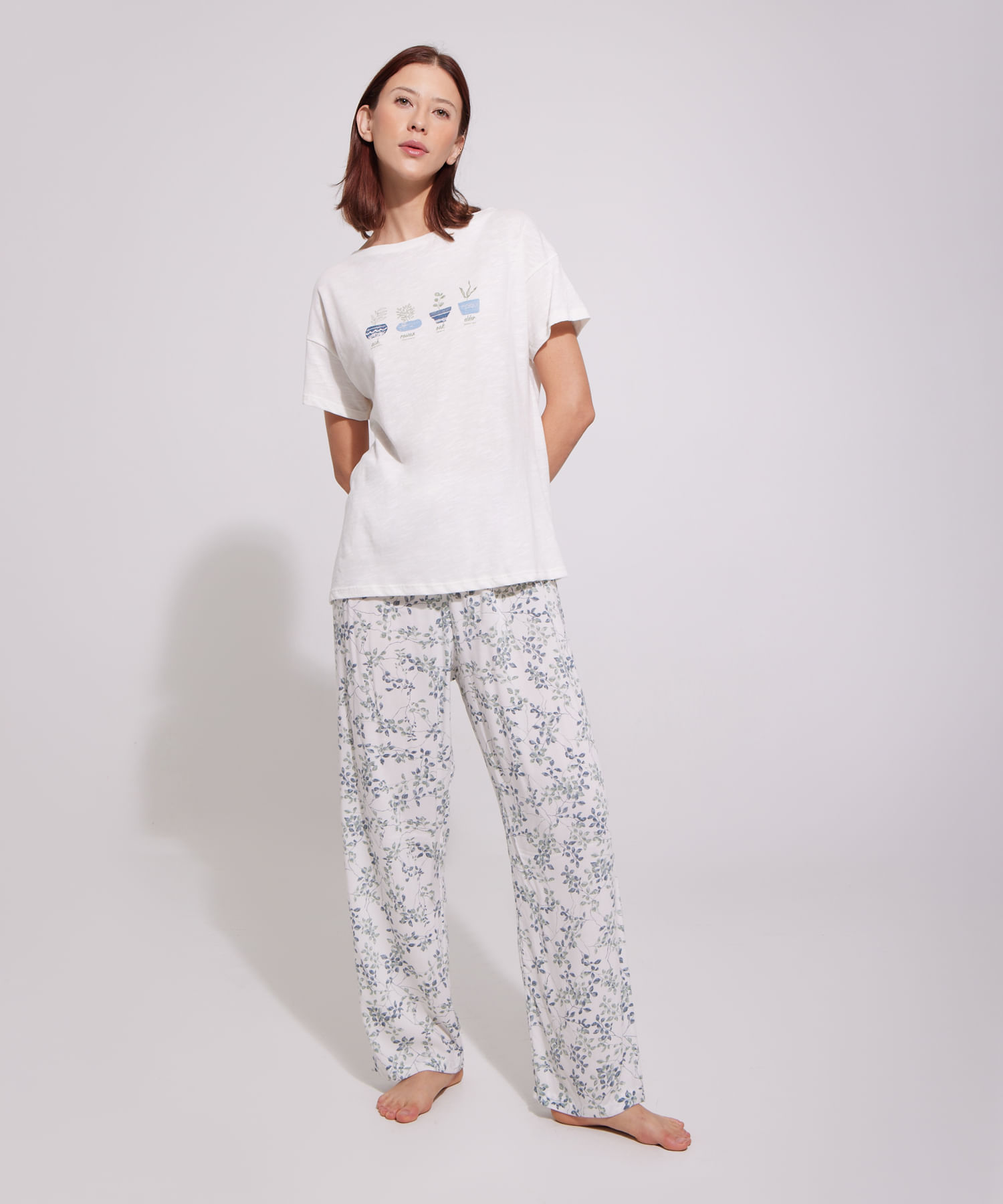 Pijama Con Pantalón Para Mujer 30040228 - Patprimo