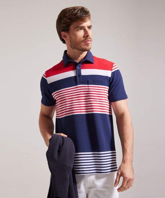 Ping Men's Jay Polo Shirt - Danube - P03573