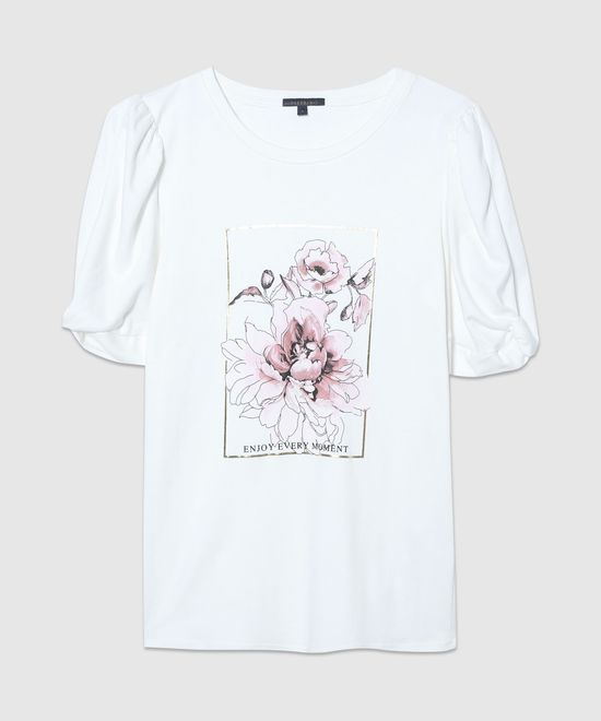 Camiseta Para Mujer Con Mangas Englobadas 30092580 - Patprimo