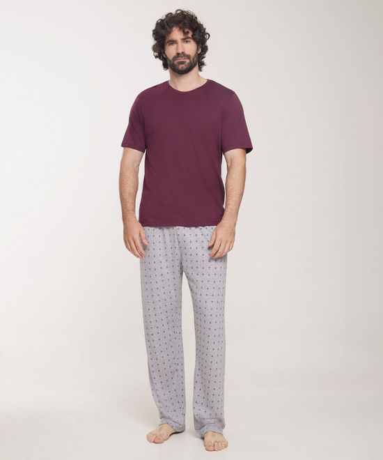 Pantalón pijama Weekend estampado a cuadros para hombre