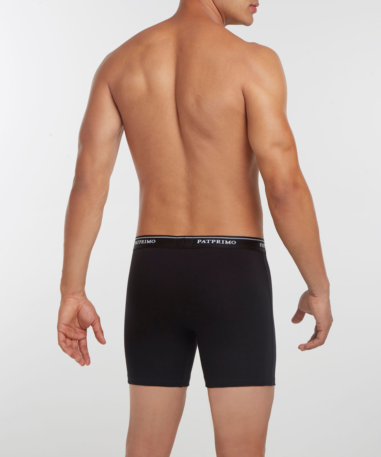 Boxer Medio Para Hombre En AlgodÓn Bragueta 44000071 10 Patprimo