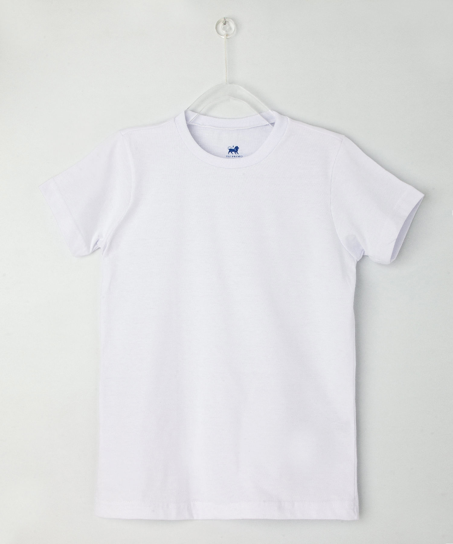 Camiseta interior para niño blanca de manga corta