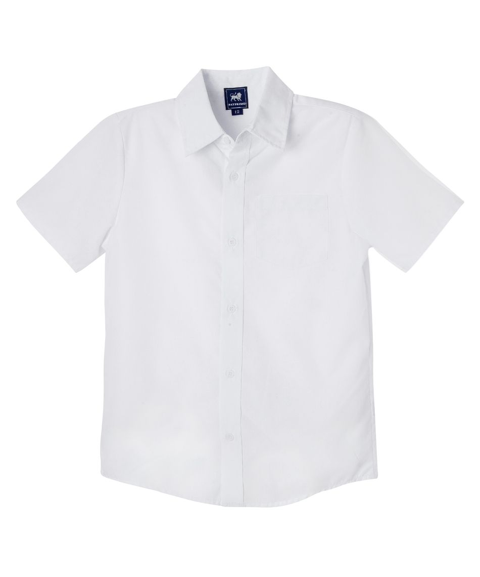 Camiseta niño/blanco (SKU: 4200) - Promocionales Promerc