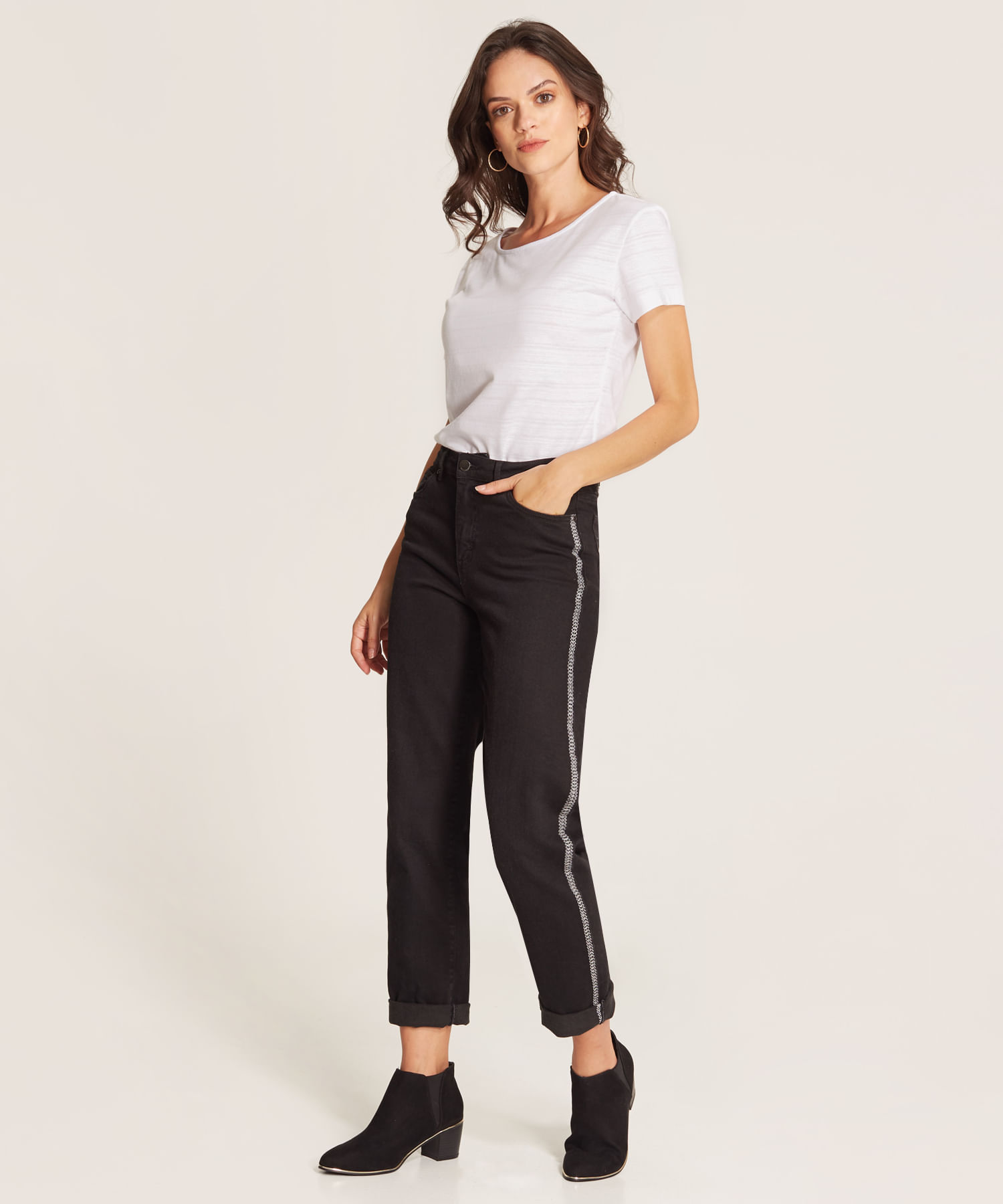 High Waist Women Straight Jeans Chain Lace Up Side Slit Pants Sexy Harajuku  Denim Trousers Irregular Palazzo Loose Summer 2020 - Jeans - AliExpress