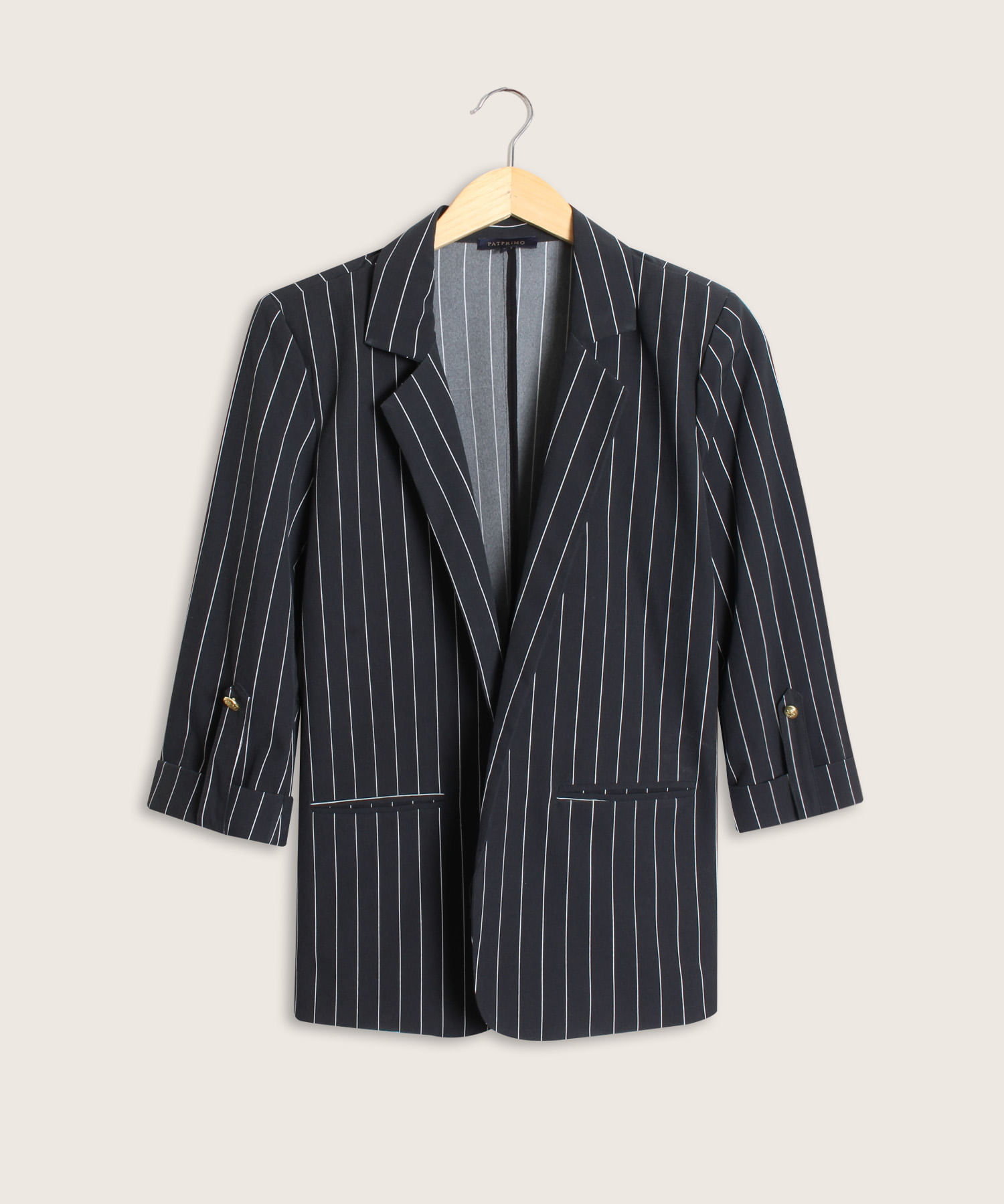 Blazer Bengalina C/ Charretera | Distrito Moda